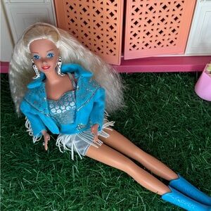 Western stampin barbie 1993